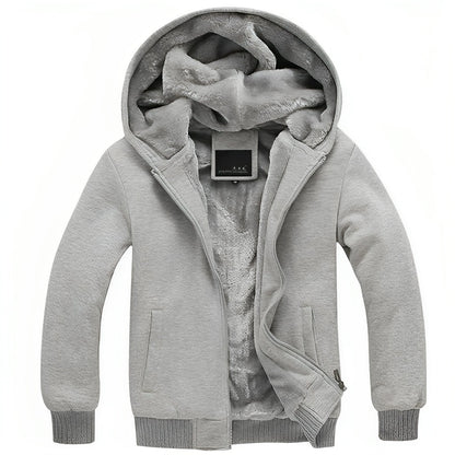 Warm Fleece Hoodie Jacket
