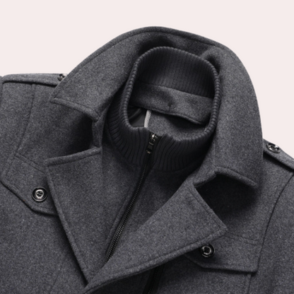 Warm Mens 2 Piece Winter Coat