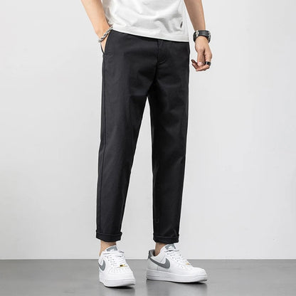 Comfortable Mens Straight Leg Casual Pants