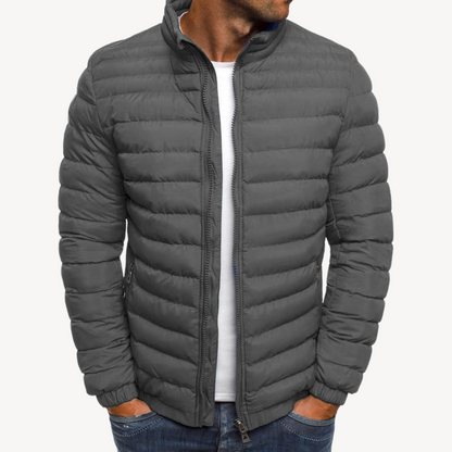 Men's Insulated Puffer Coat Warm & Stylish
