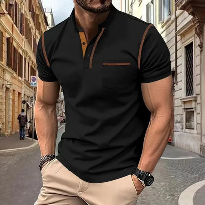 Classic Mens Polo Shirt – Smart Casual Wear - Olytrend
