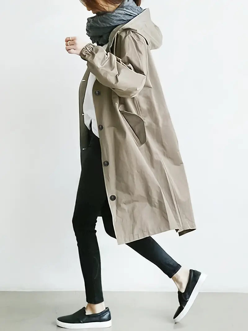 Waterproof Women's Classic Trench Coat