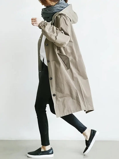 Waterproof Women's Classic Trench Coat