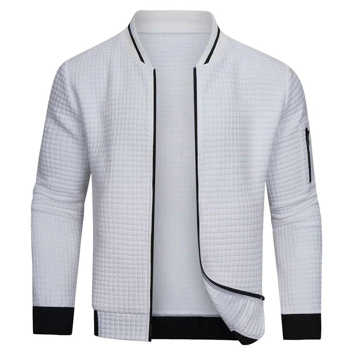 Warm Waterproof Zip Jacket For Men