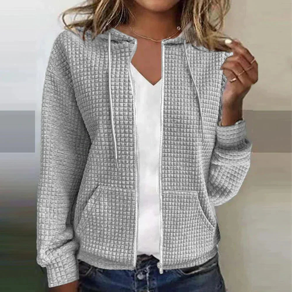 Fashionable Women's Hoodie Jacket | Vibrant