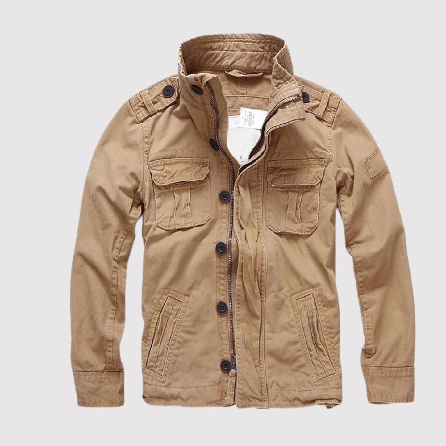 Classic Vintage Blue Jeans Jacket for Men