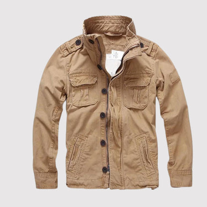 Classic Vintage Blue Jeans Jacket for Men