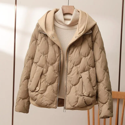 Stylish Women's Down Puffer Coat - Nocini