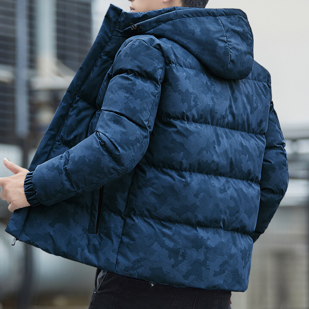 Warm Mens Downfilled Coat