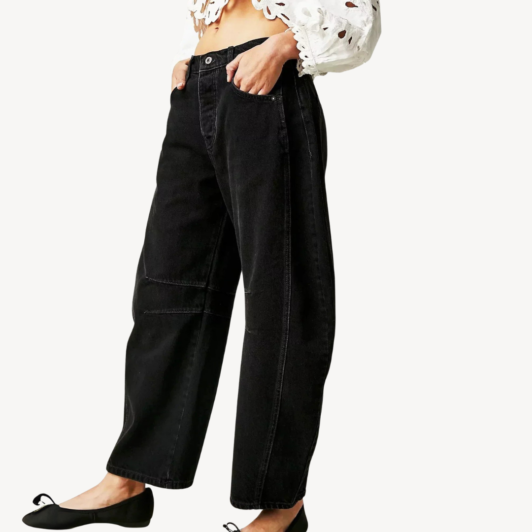 Fashionable Loose Fit Womens Jeans