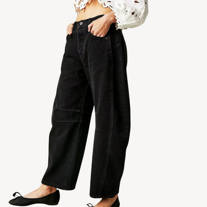 Fashionable Loose Fit Womens Jeans