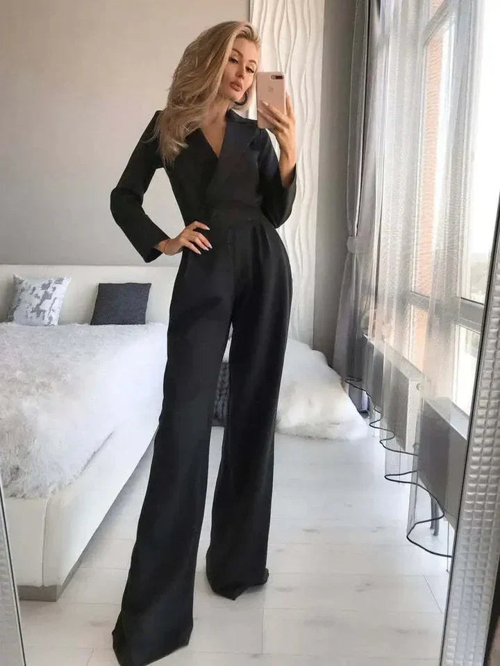 Women's Relaxed Fit V Neck Romper