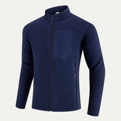 Warm Men's Zipper Thermal Fleece Jacket