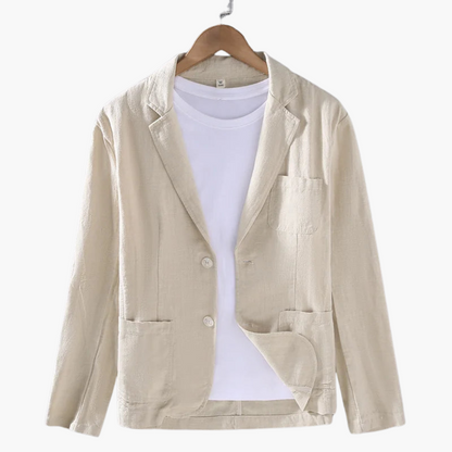 Relaxed Fit Mens Blazer – Lightweight Summer Jacket