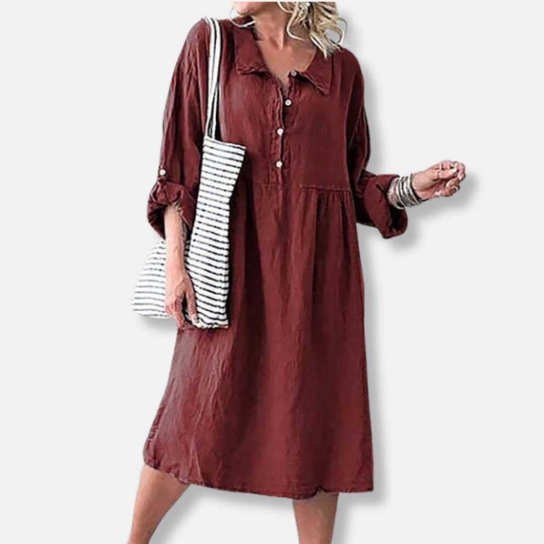 Comfortable Knee Length Women's Dress