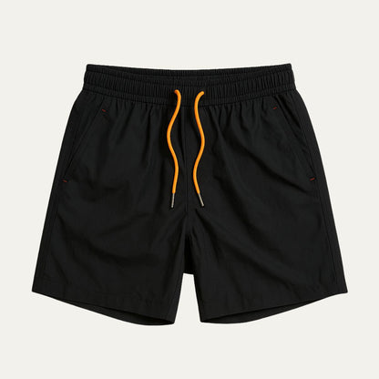 Men's Quick Dry Beach Swim Shorts with Drawstring