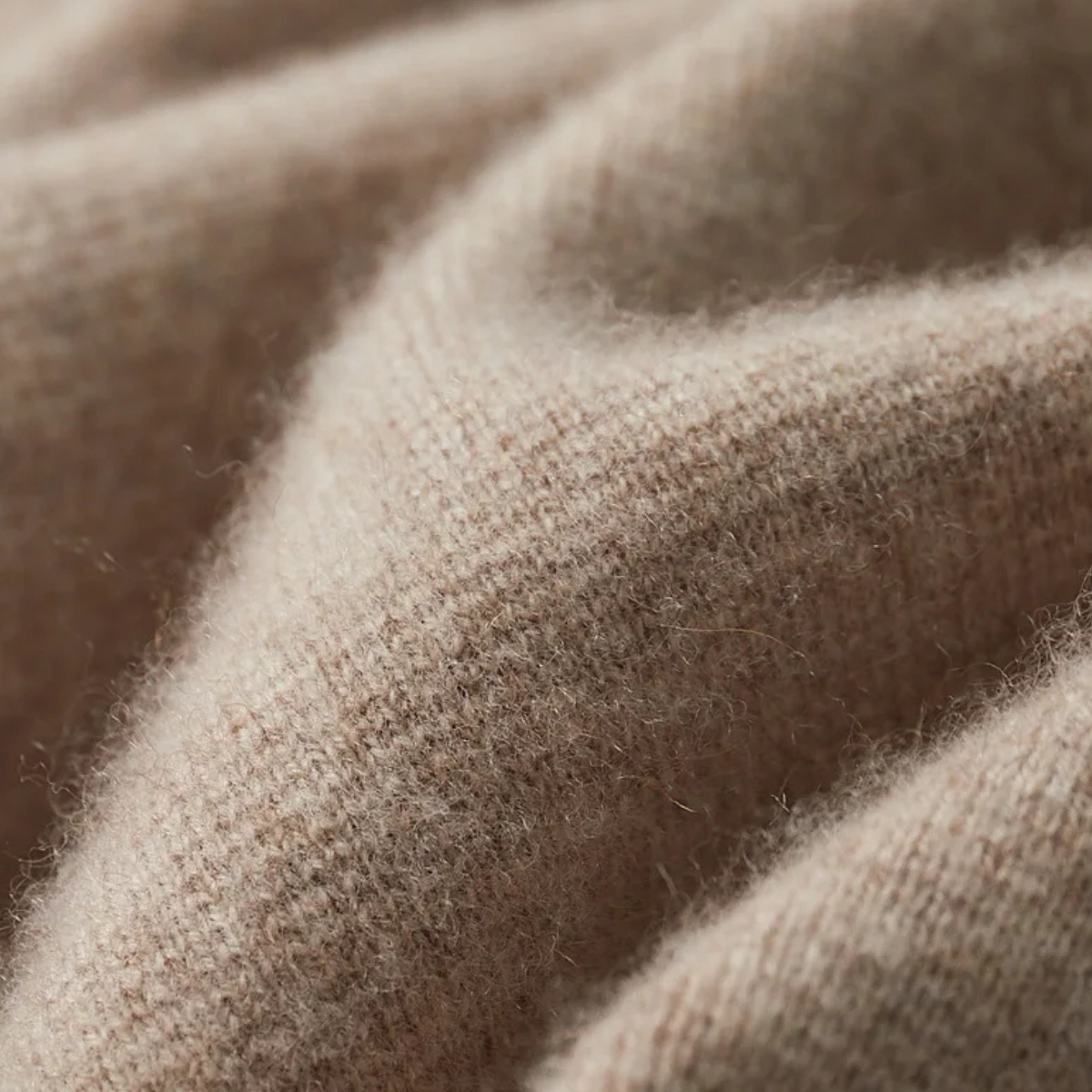 Comfortable Men's Merino Wool Crew Neck Cardigan Sweater