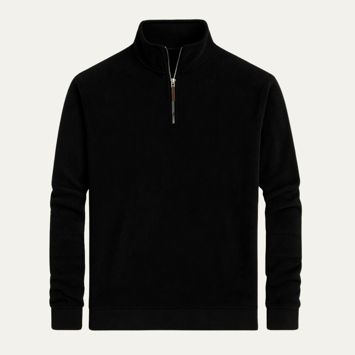 Warm Mens Fleece Quarter Zip Sweater