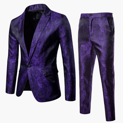 Classic 2 Piece Men's Wedding Suit