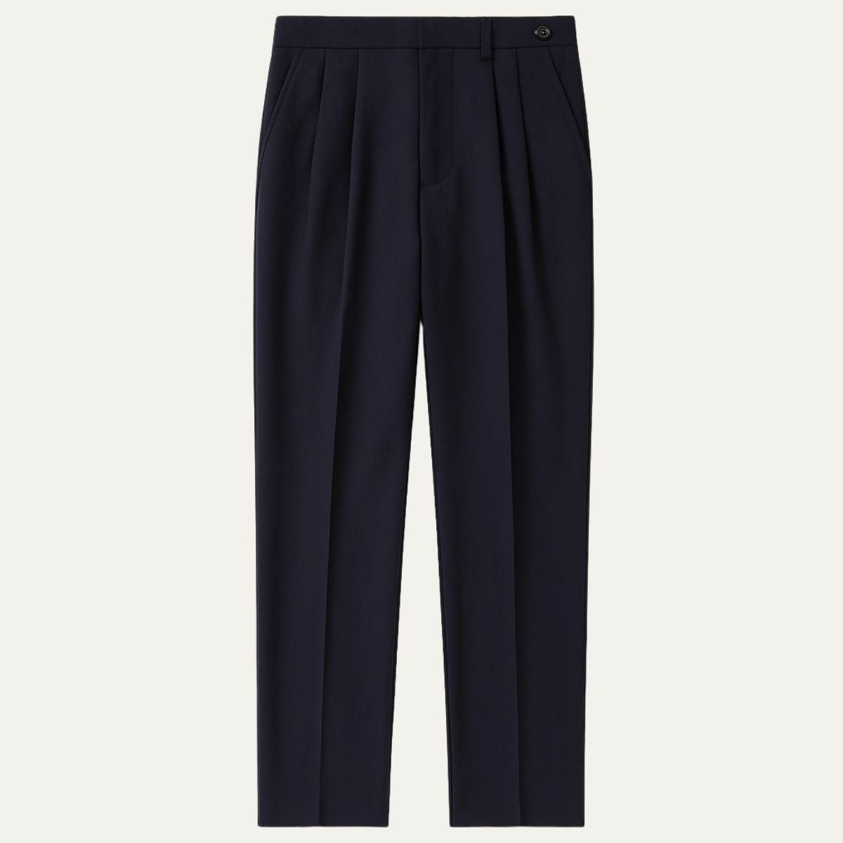 Classic Fit Pleated Mens Pants