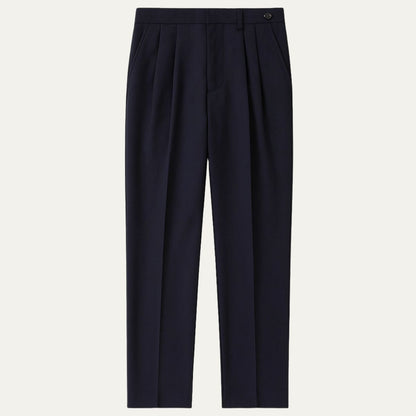 Classic Fit Pleated Mens Pants