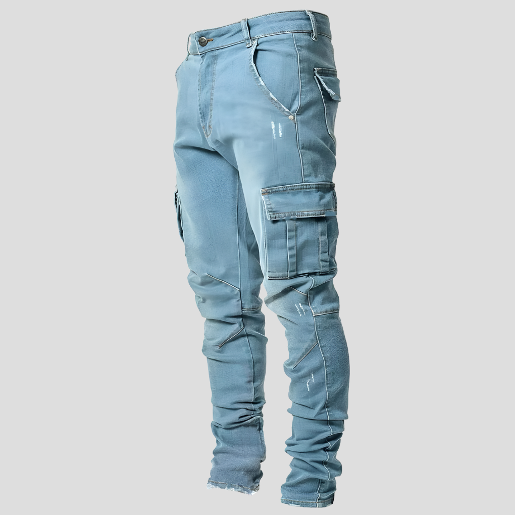 Comfortable Fit Mens Stretch Denim Jeans