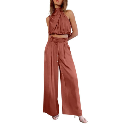 Comfortable 2-Piece Shorts Set with Tank Top and Pants