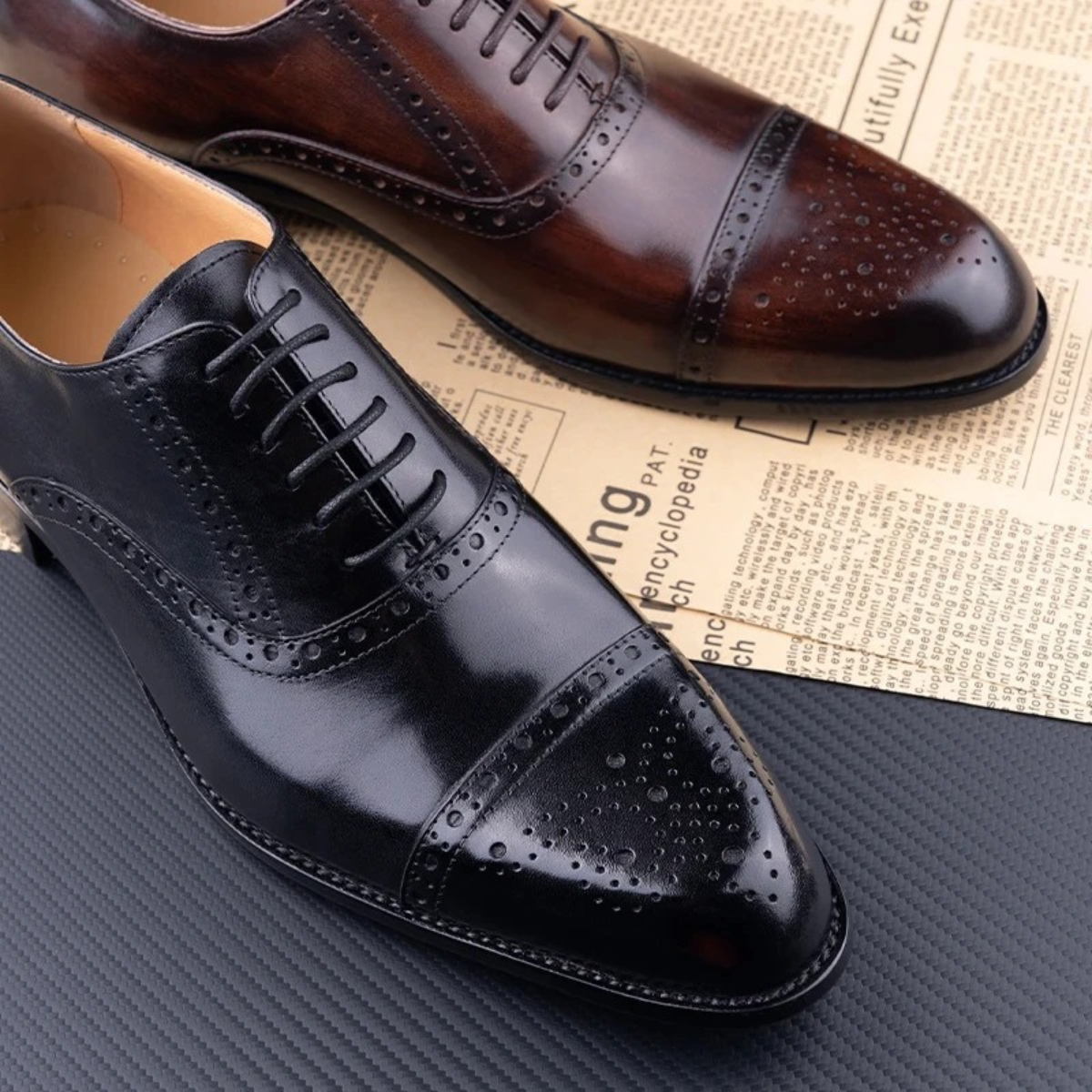 Classic Mens Genuine Leather Formal Shoes