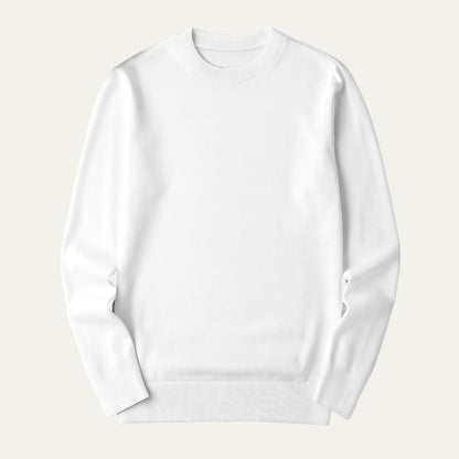 Soft Relaxed Fit Crew Sweater