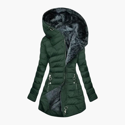 Soft Women's Parka Jacket for Cold Weather