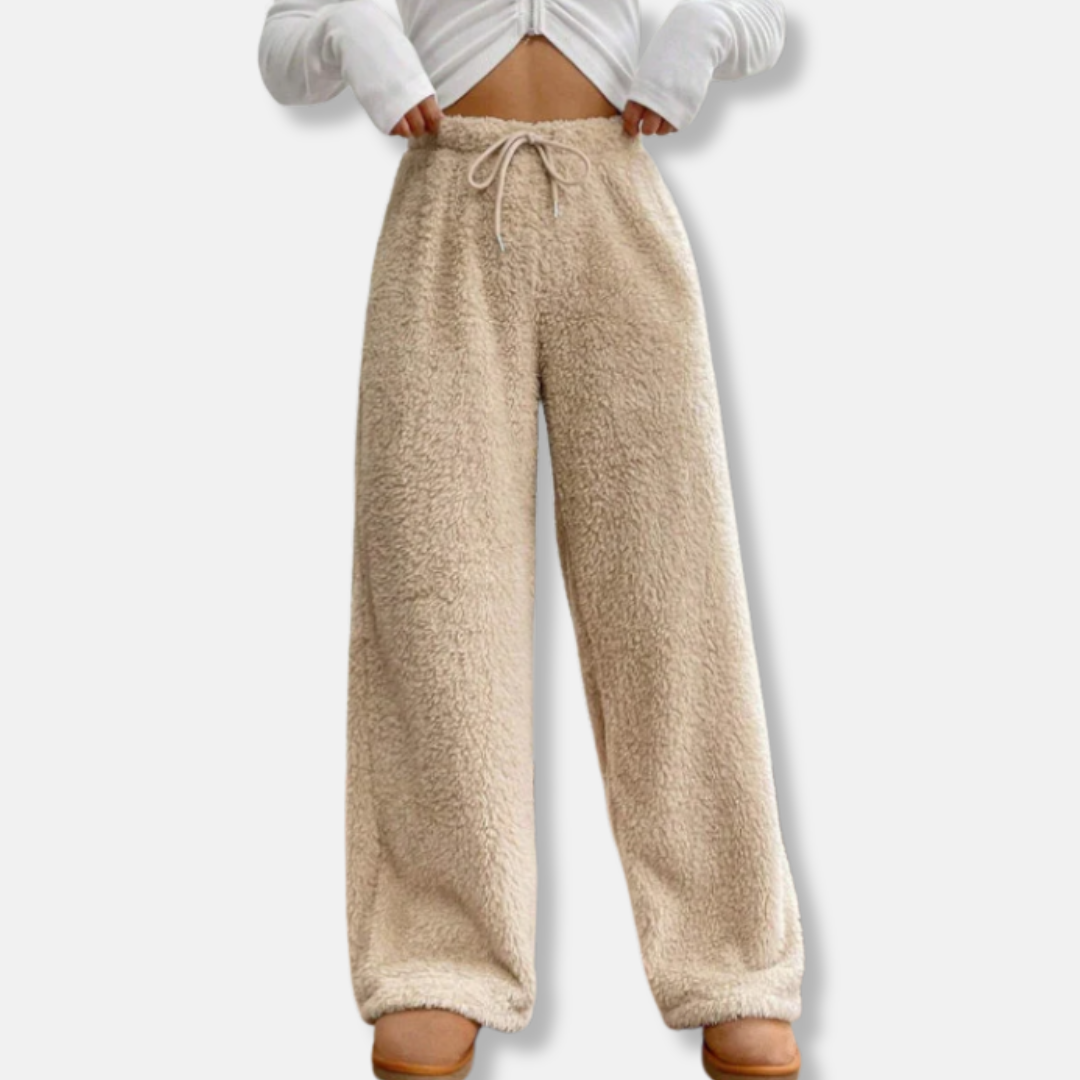 Comfortable Cotton Lounge Pants Loose Fit Full Length