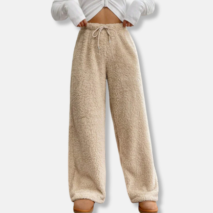 Comfortable Cotton Lounge Pants Loose Fit Full Length