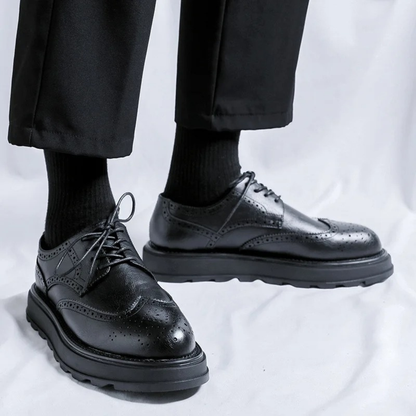 Luxury Mens Genuine Leather Oxford Shoes