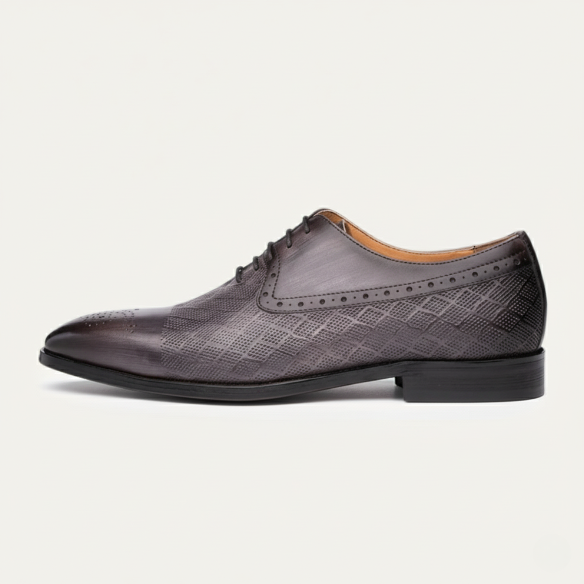 Classic Leather Oxfords For Men - Lace Up Dress Shoes