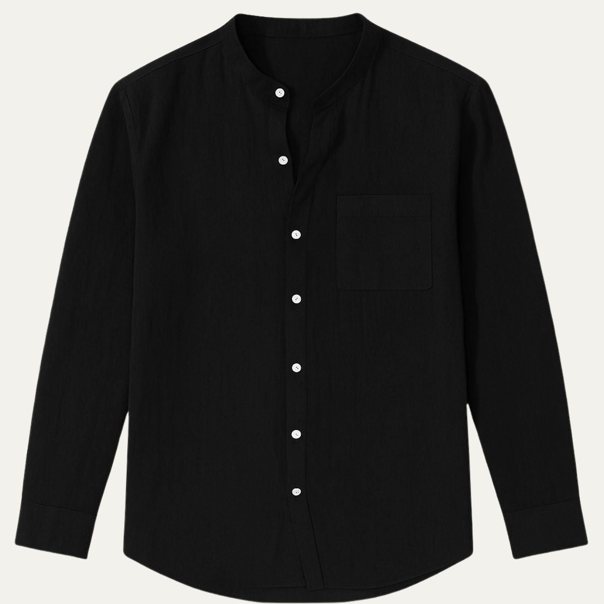 Classic Casual Long Sleeve Men's Shirt