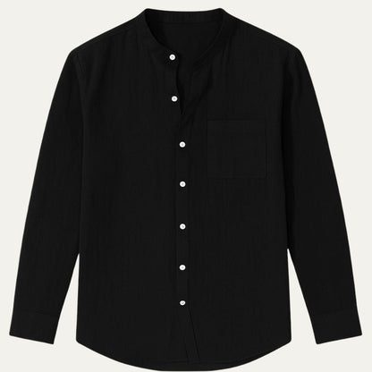 Classic Casual Long Sleeve Men's Shirt