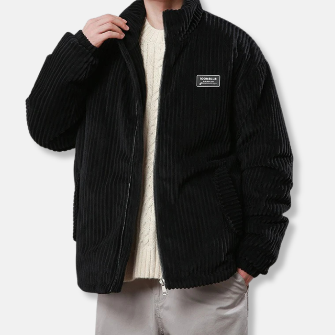 Casual Padded Hip Length Puffer Coat
