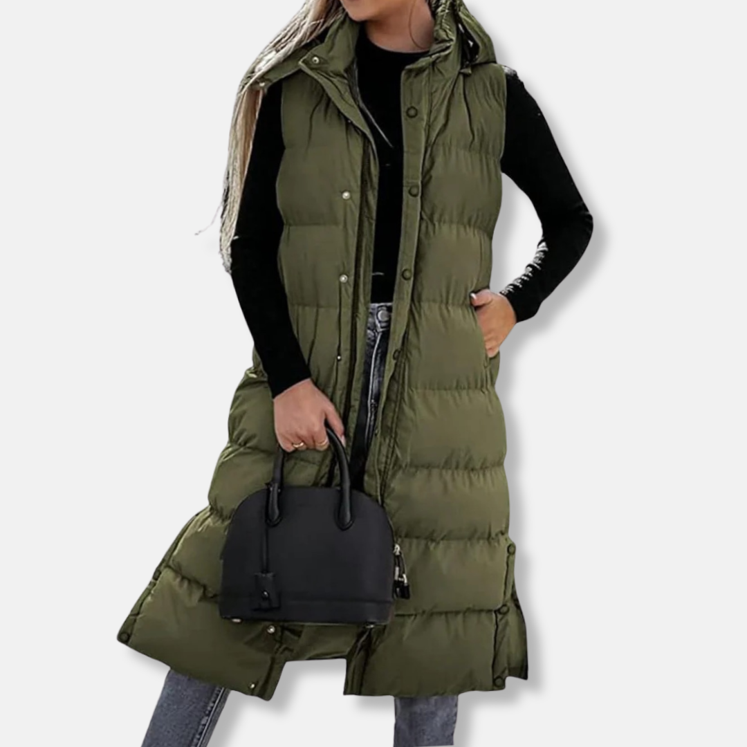 Warm Quilted Puffer Sleeveless Vest