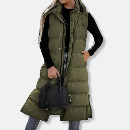 Warm Quilted Puffer Sleeveless Vest