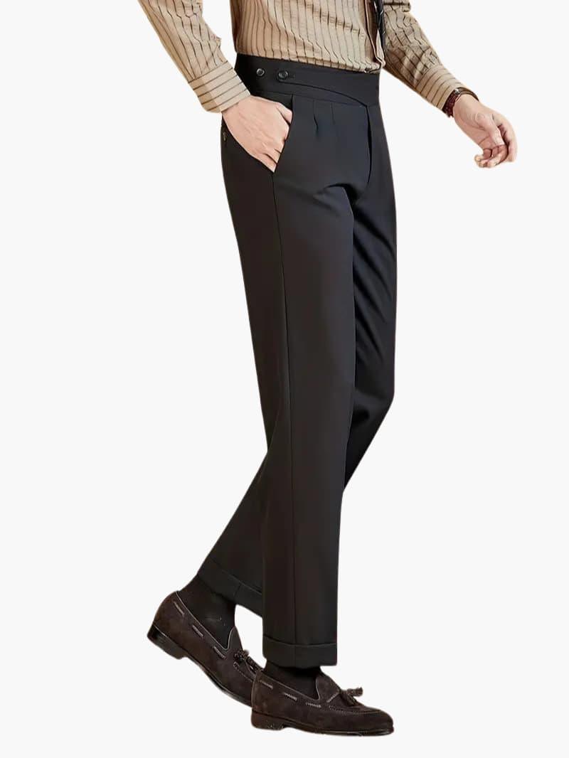Warm Mens Formal Suit Pants