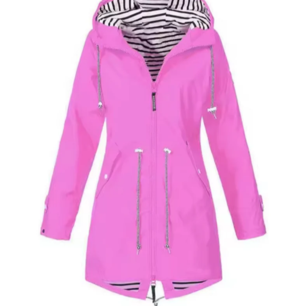 Rainproof Parka Coat for Ladies