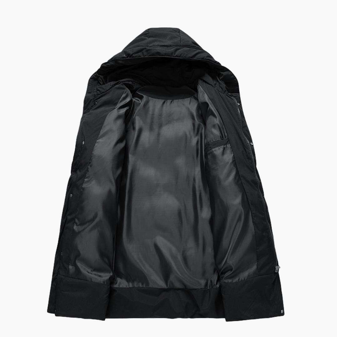 Waterproof Men's Hooded Parka Coat