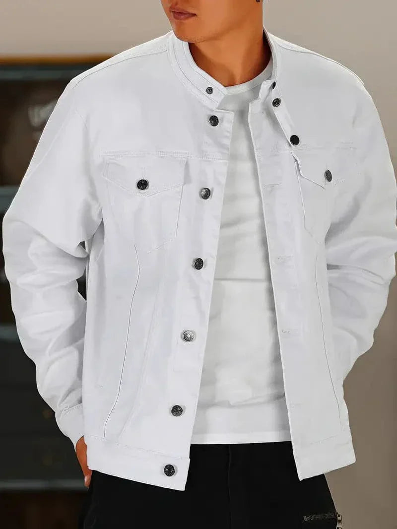 Classic Casual Denim Jacket for Men - Nocini