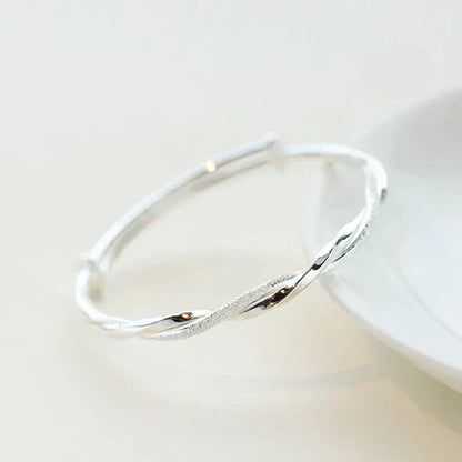 Unique Sterling Silver Bangle