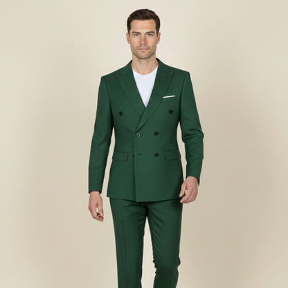 Slim Fit Men's Navy Blue Blazer Suit Jacket