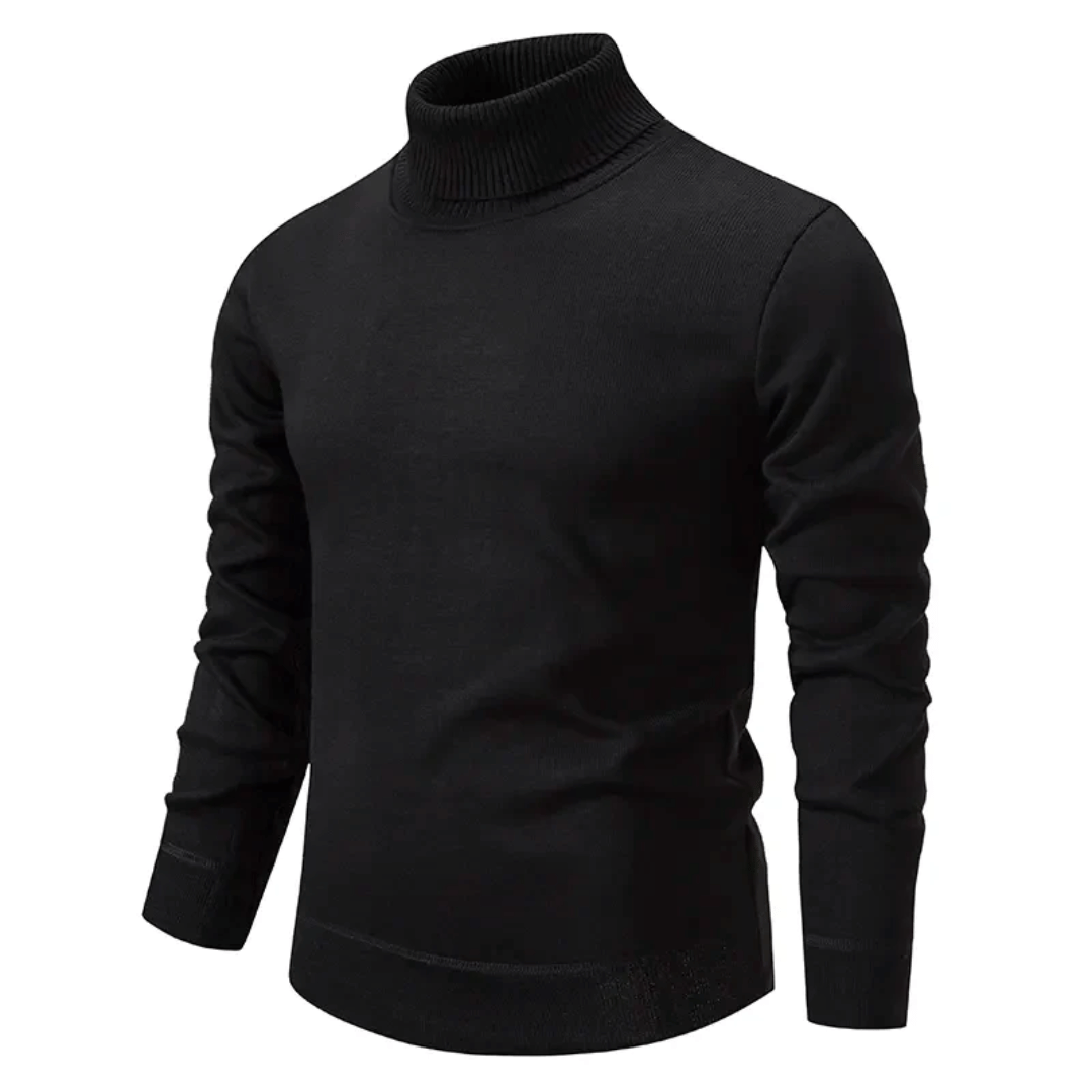 Traditional Men's Ribbed Crew Neck Sweater