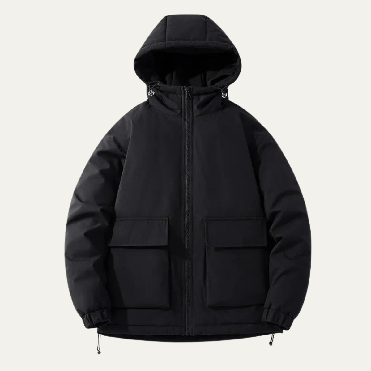 Thermal Mens Insulated Parka Jacket with Hood