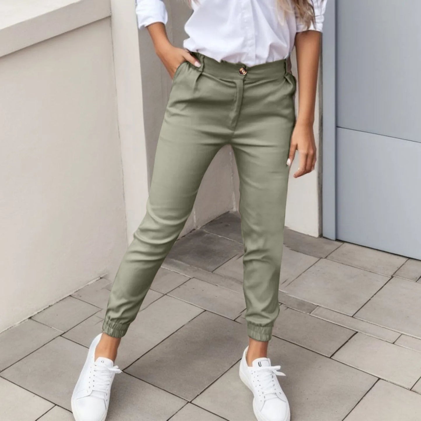 Women's Fitness Pants with Side Pockets