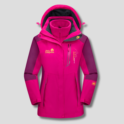 Waterproof 3-in-1 Snow Jacket Insulated Winter Coat