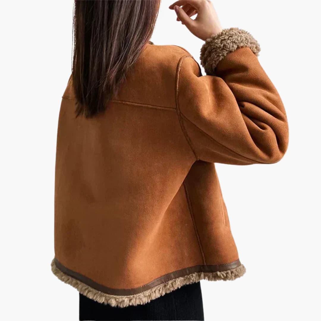 Soft Faux Fur Winter Coat for Women